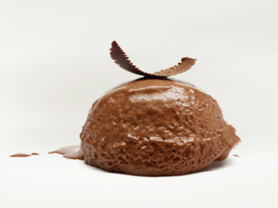 라 무스 쇼코 (다크 초콜릿 무스&코코아빈 사블레)