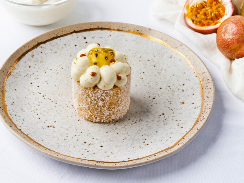 패션 프루츠(유자 패션 프루츠 케이크)